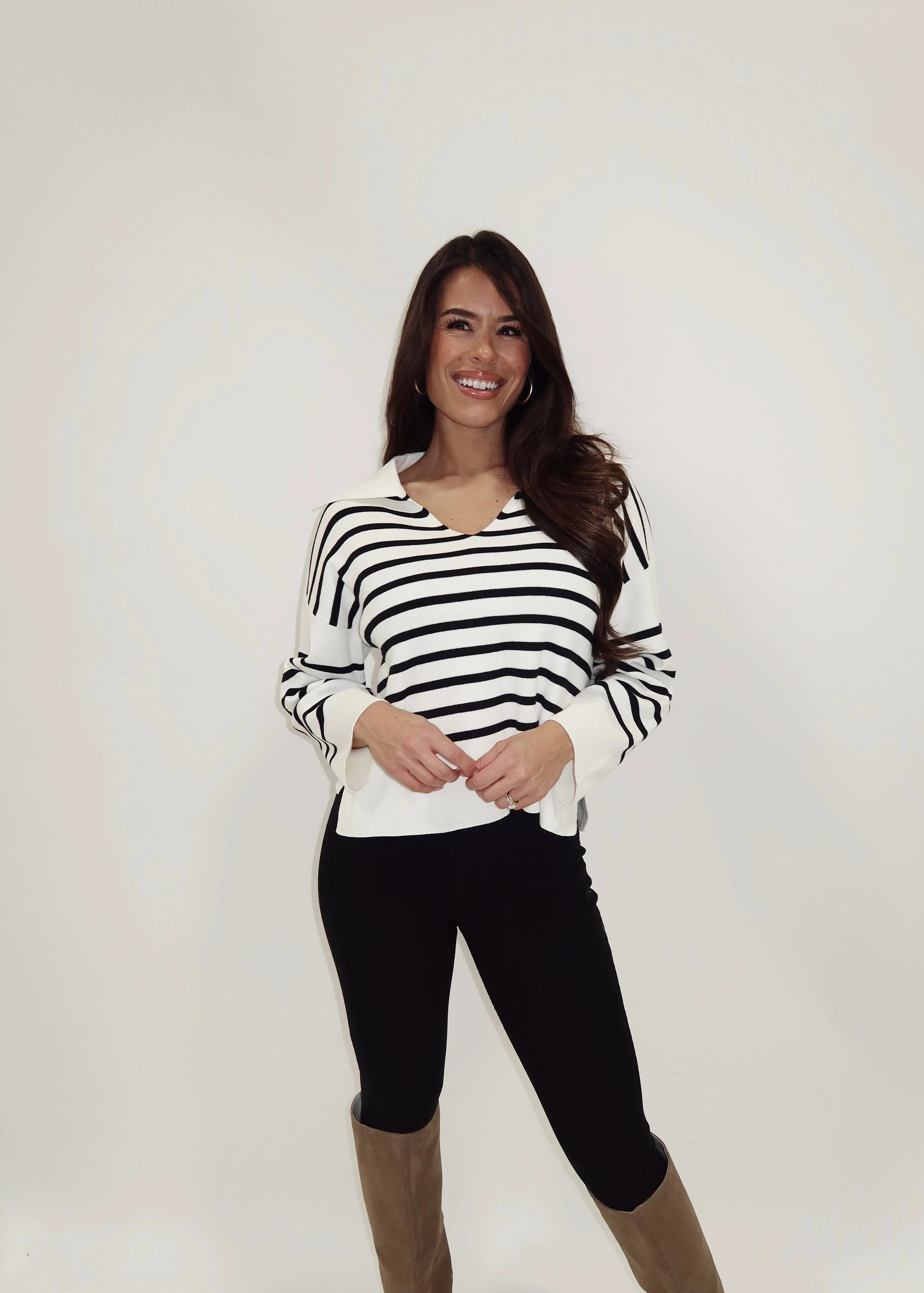 Laurel Striped Pullover