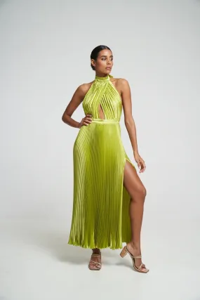 L'IDEE Renaissance Split Gown Mojito