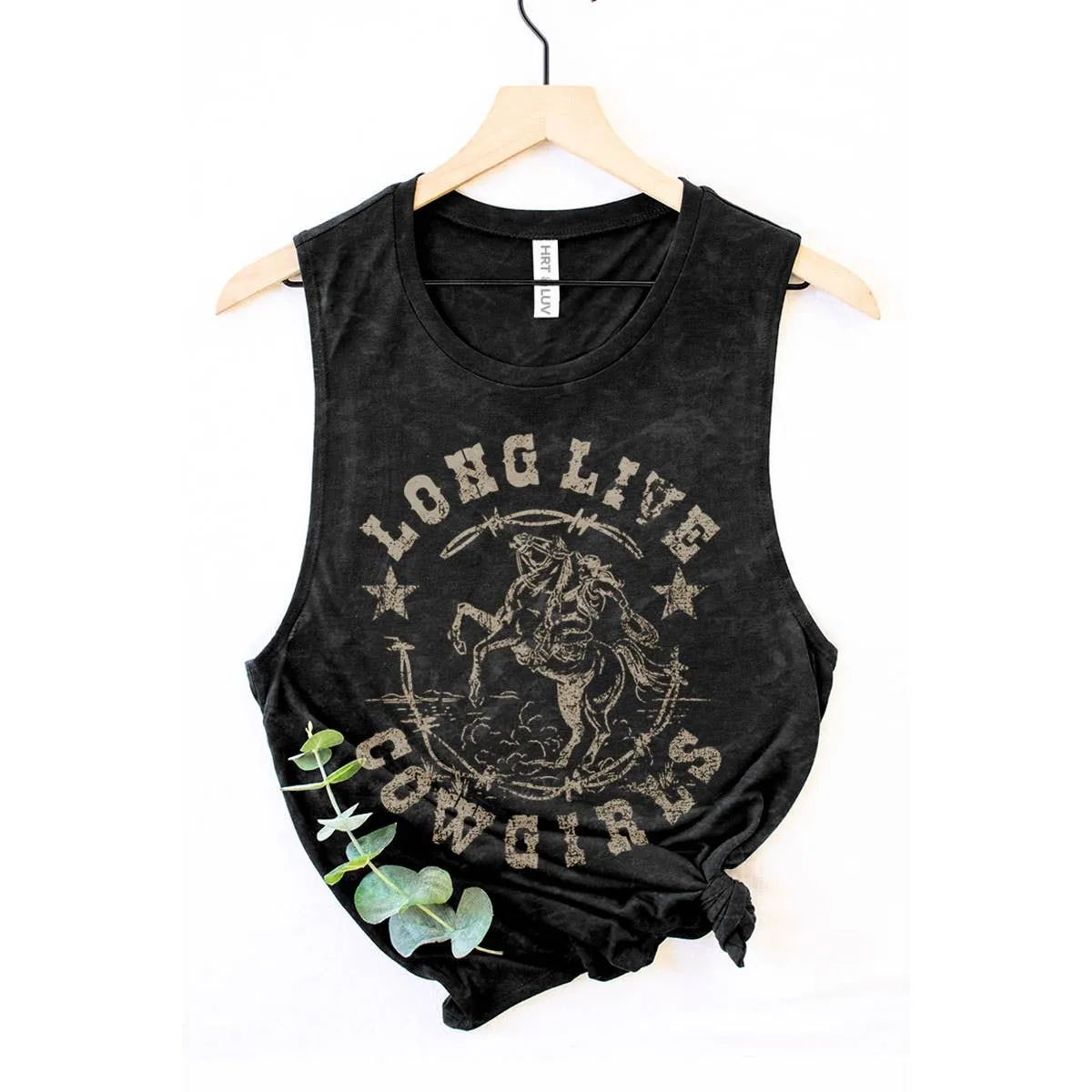 Long Live Cowgirls Graphic Tank Top at Bourbon Cowgirl