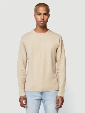 Long Sleeve Henley -- Prairie