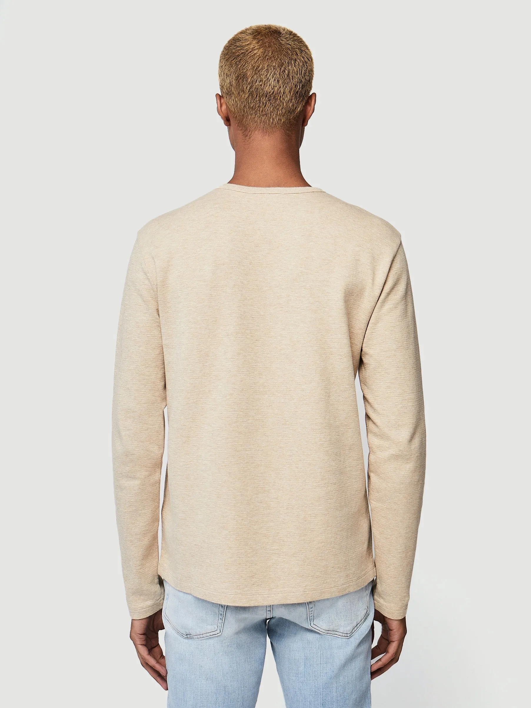 Long Sleeve Henley -- Prairie