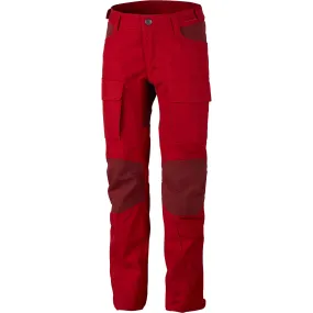 Lundhags Juniors&#x27; Authentic II Pant Red/Dk Red | Buy Lundhags Juniors&#x27; Authentic II Pant Red/Dk Red here | Outnorth