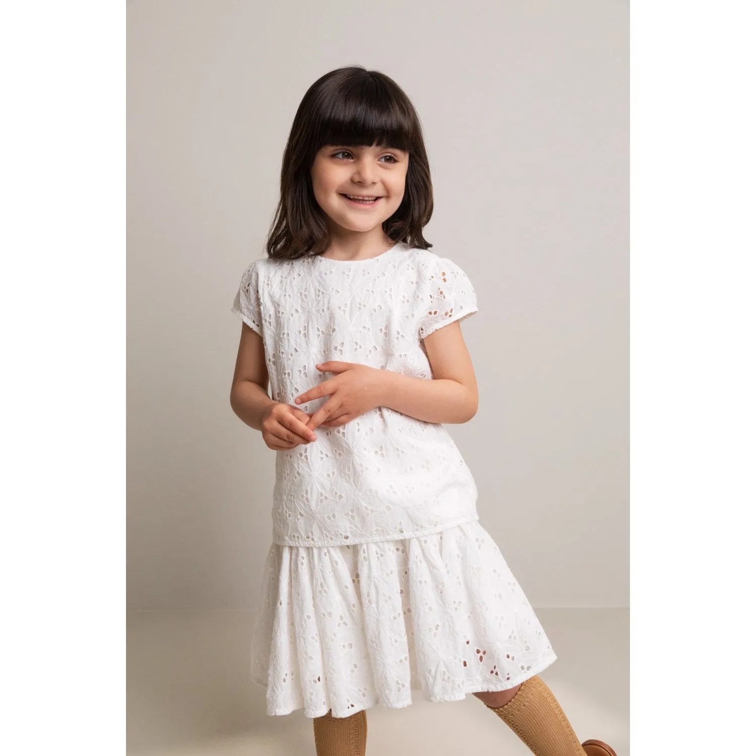 MarMar Broderie Anglaise Cloud Tussa T-shirt