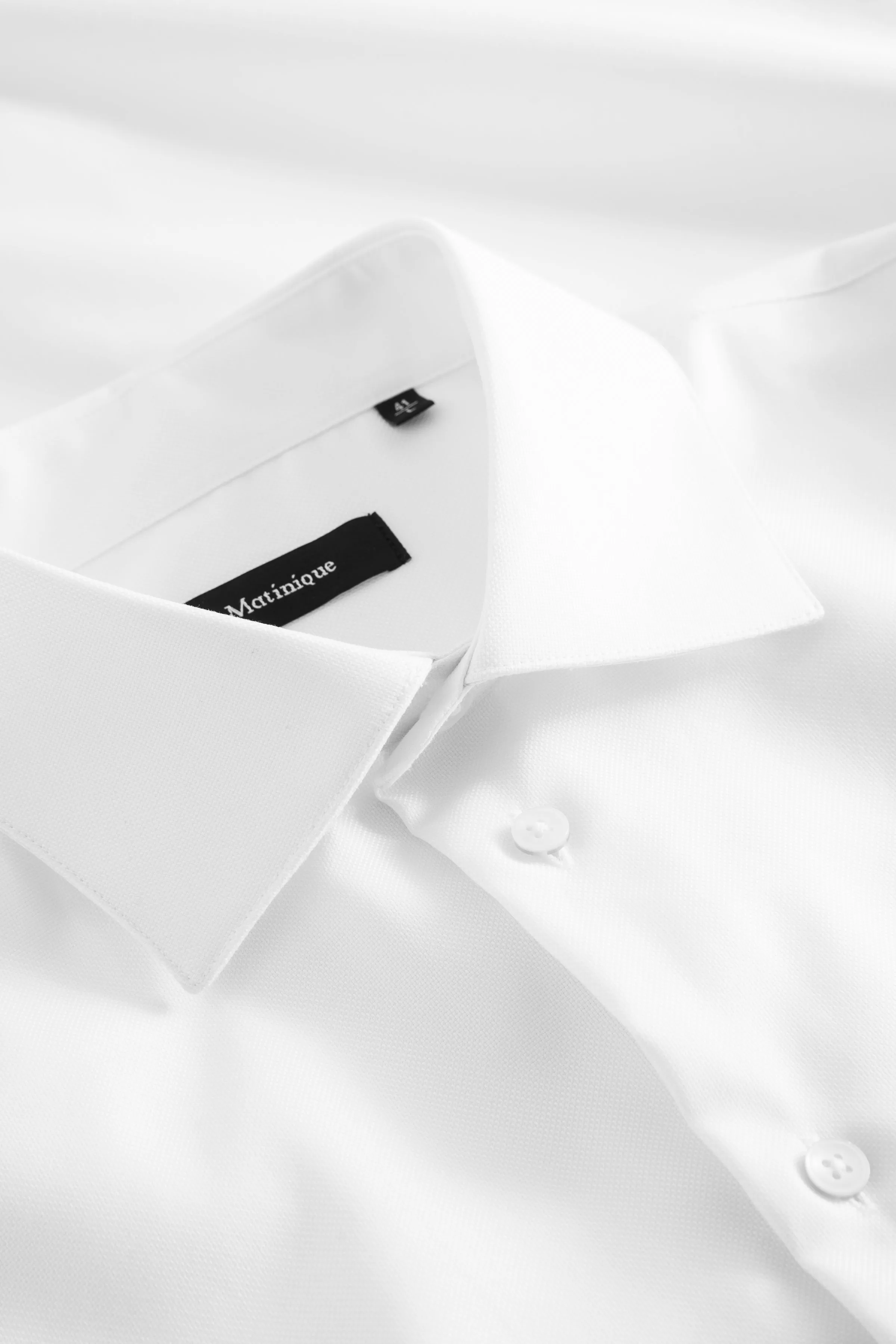 Matinique® Marc Lux Oxford Shirt/White - CORE AW23