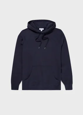 Men's Loopback Hoodie in Navy