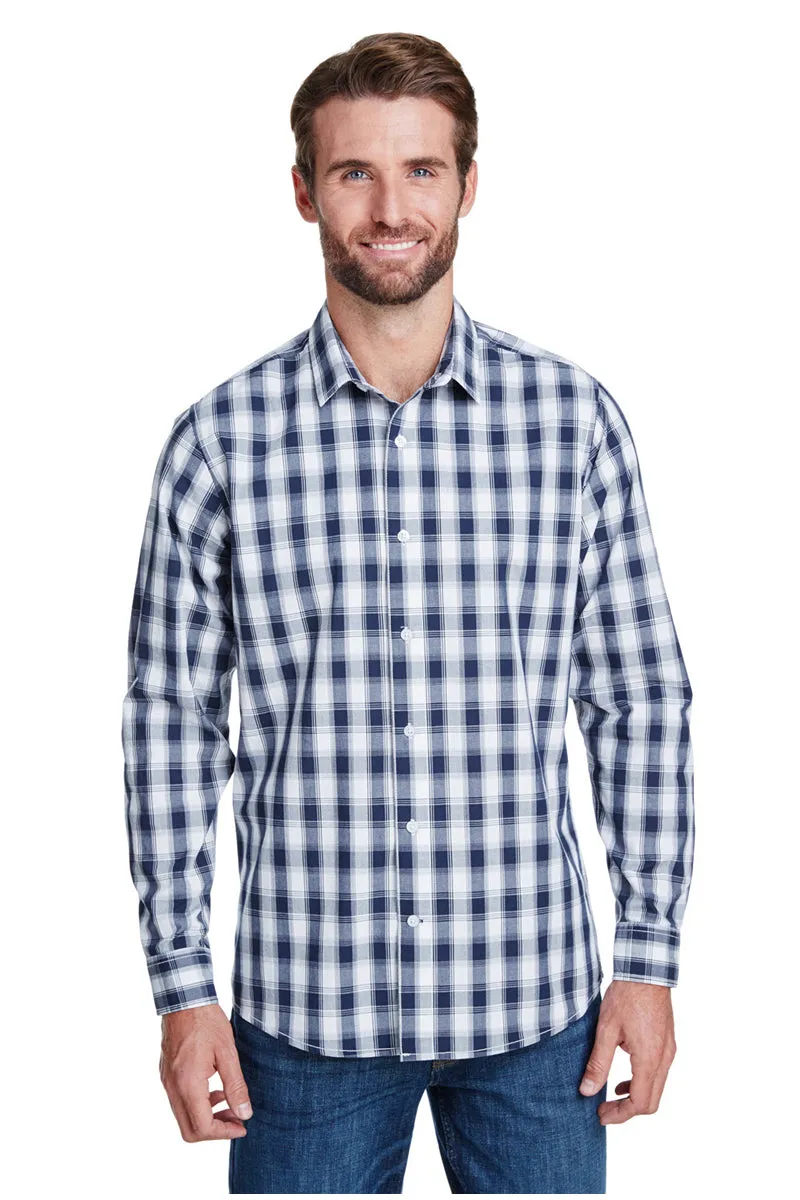 Men's Mulligan Check Long Sleeve Cotton Shirt