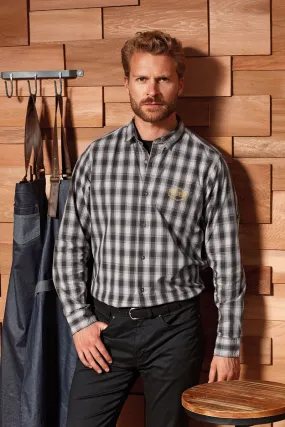 Men's Mulligan Check Long Sleeve Cotton Shirt