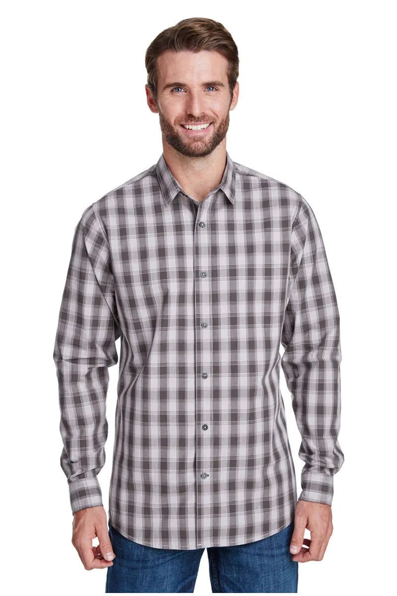 Men's Mulligan Check Long Sleeve Cotton Shirt