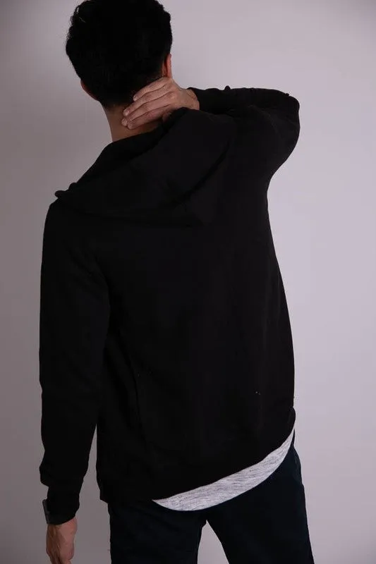 Men's Zipper Fleece Hoodie