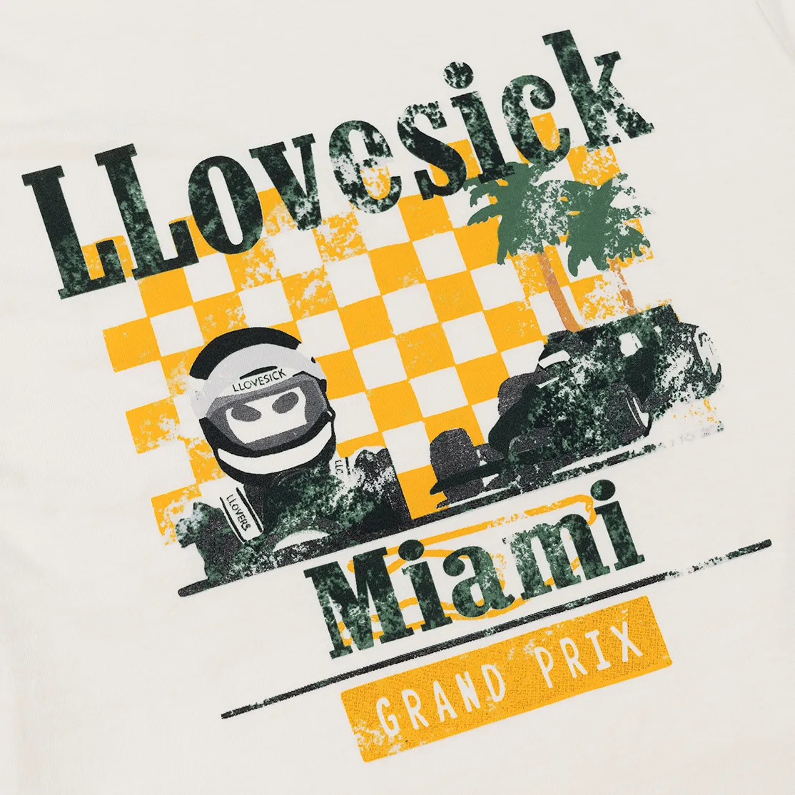 Miami Grand Prix Tee (Yellow/Green)