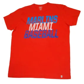 Miami Marlins 47 Brand Orange Short Sleeve T-Shirt (M)