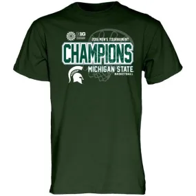 Michigan State Spartans Youth 2016 Big 10 Basketball Champs Locker Room T-Shirt