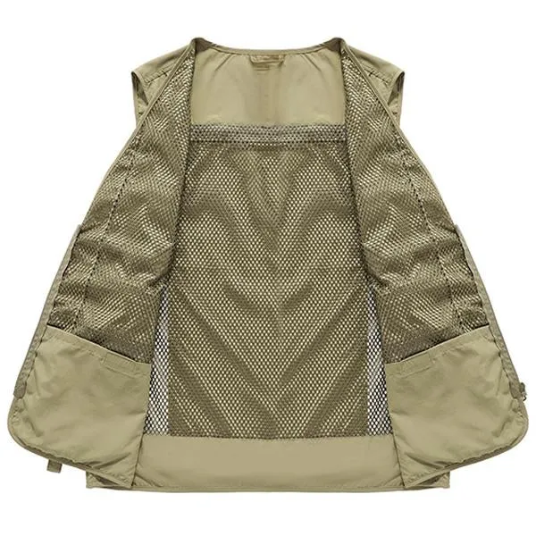 Multi-pocket Outdoor Quick-drying Vest