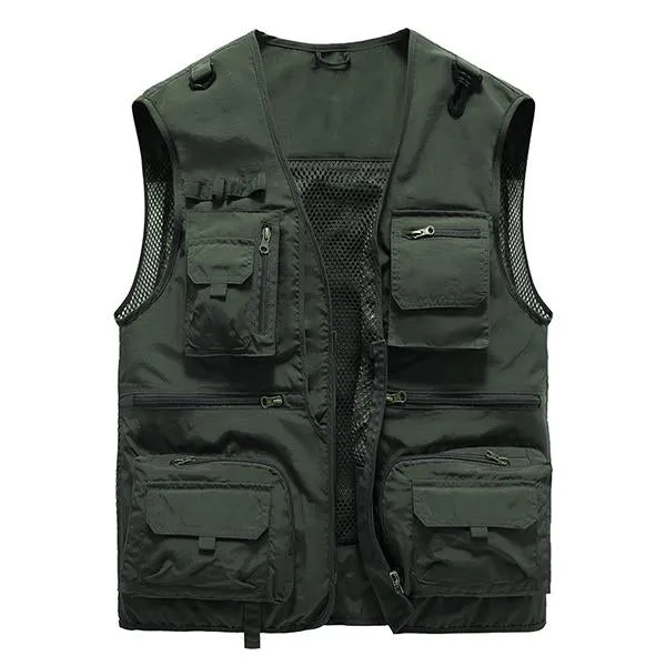 Multi-pocket Outdoor Quick-drying Vest