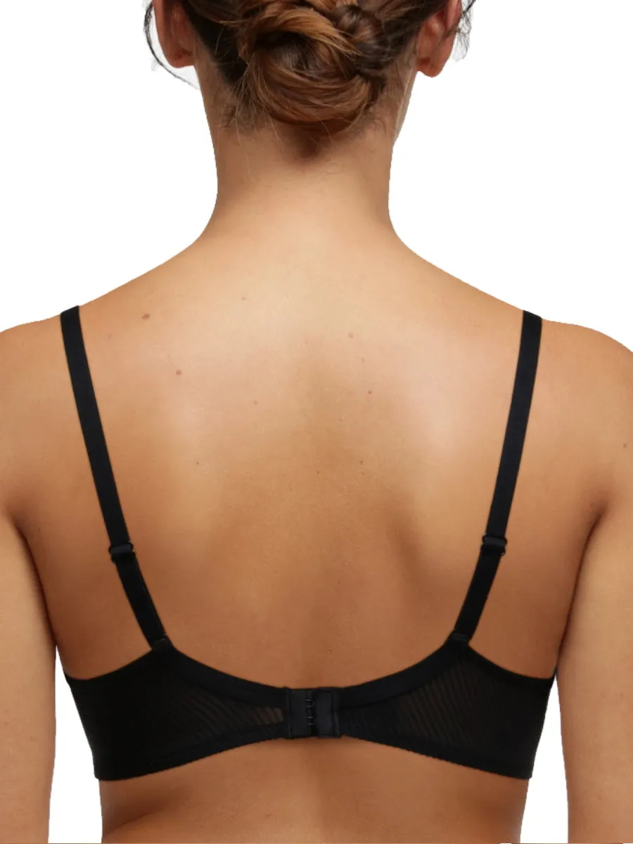 Nais Plunge T-Shirt Bra - Black