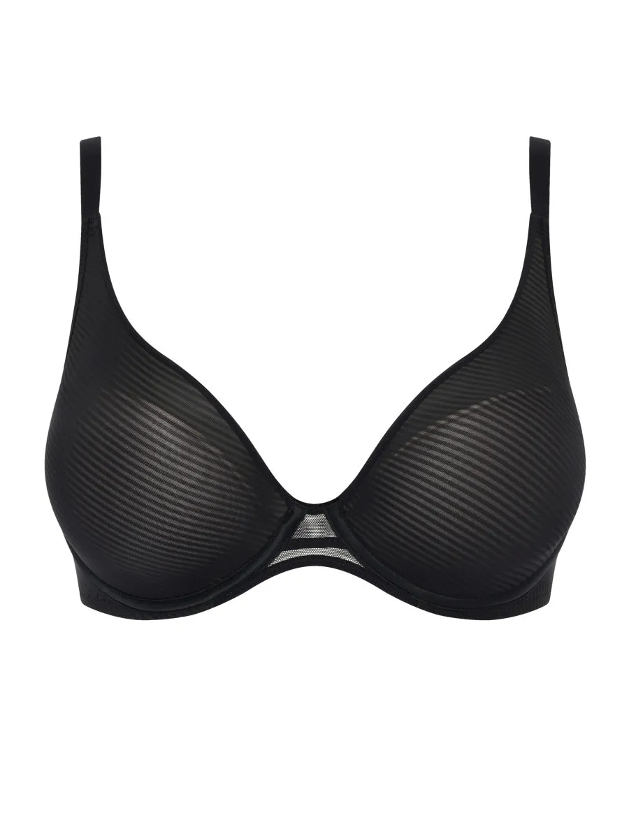 Nais Plunge T-Shirt Bra - Black