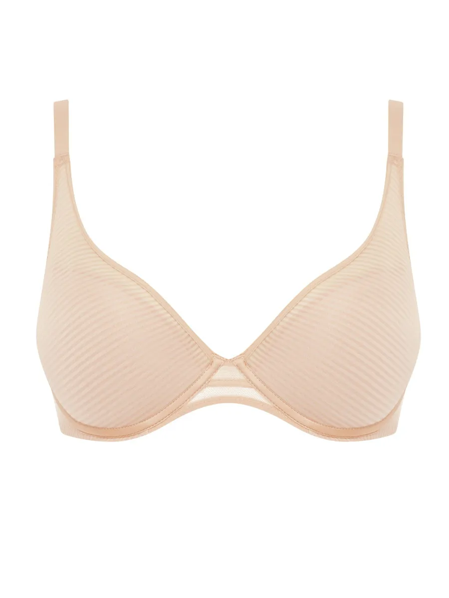 Nais Plunge T-Shirt Bra - Cappuccino