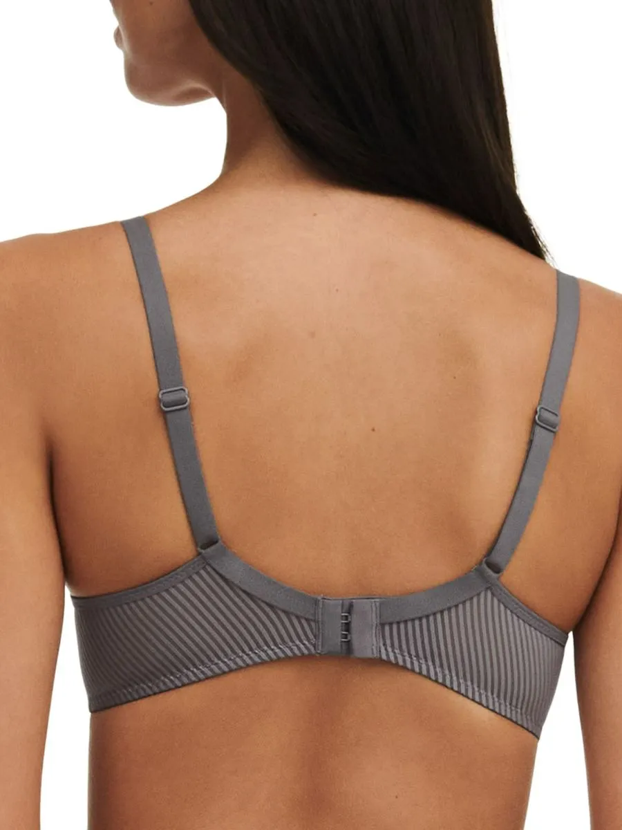 Nais Plunge T-Shirt Bra - Graphite