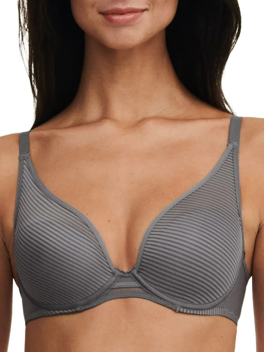 Nais Plunge T-Shirt Bra - Graphite