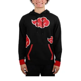 Naruto Shippuden Akatsuki Clouds Anime Cosplay Adult Pullover Hoodie