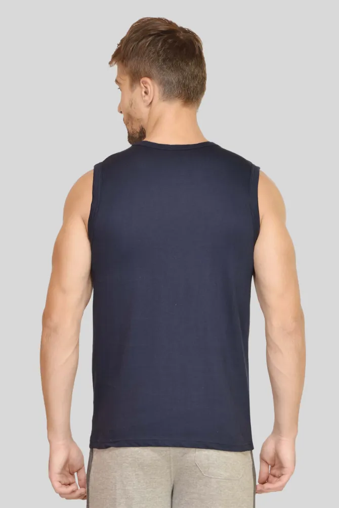 Navy Blue Vest for men