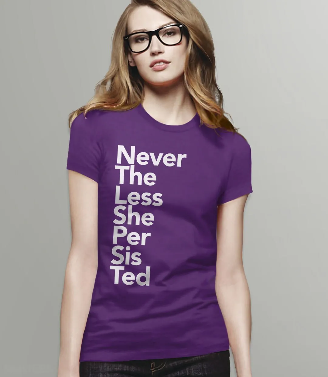 Nevertheless She Persisted Shirt | womens graphic tee shirt