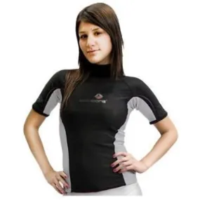 New Women's LavaCore Trilaminate Polytherm Short Sleeve Shirt (Medium-Large) for Extreme Watersports