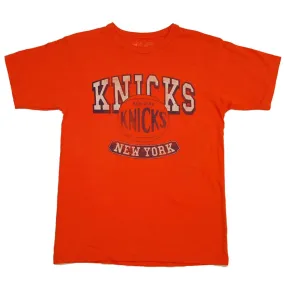 New York Knicks 47 Brand Womens Vintage Orange T-Shirt (S)