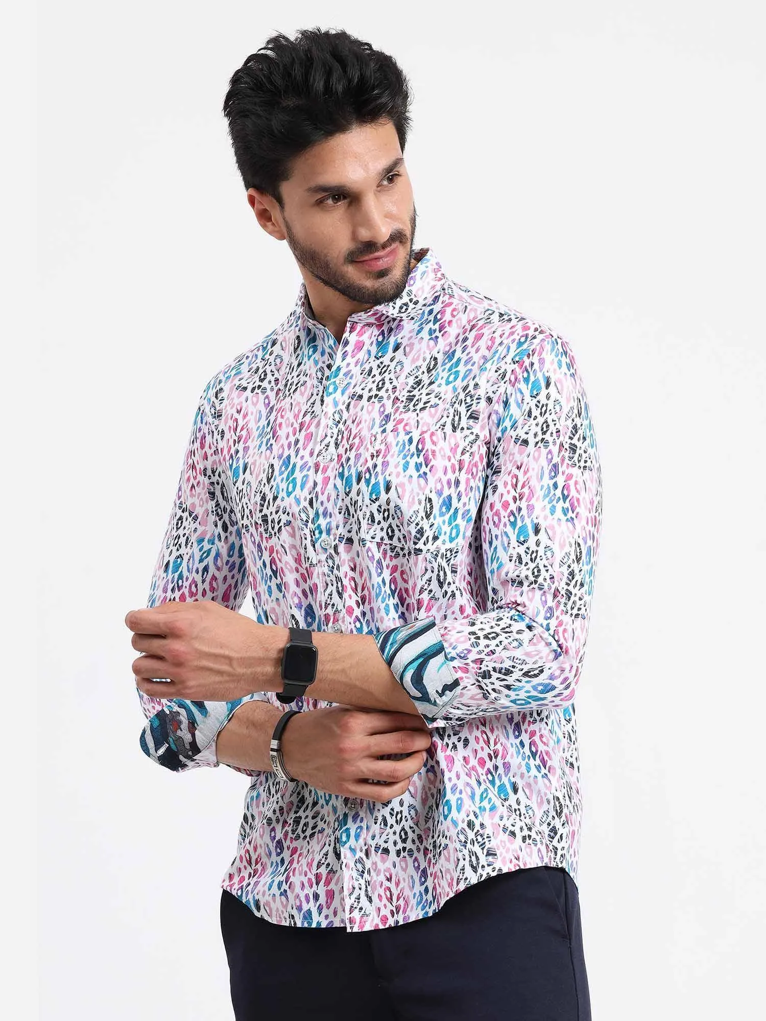 Newyork Zoomy Cotton Full Sleeve Shirt