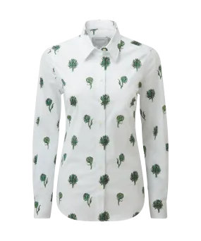 Norfolk Shirt - Artichoke Print