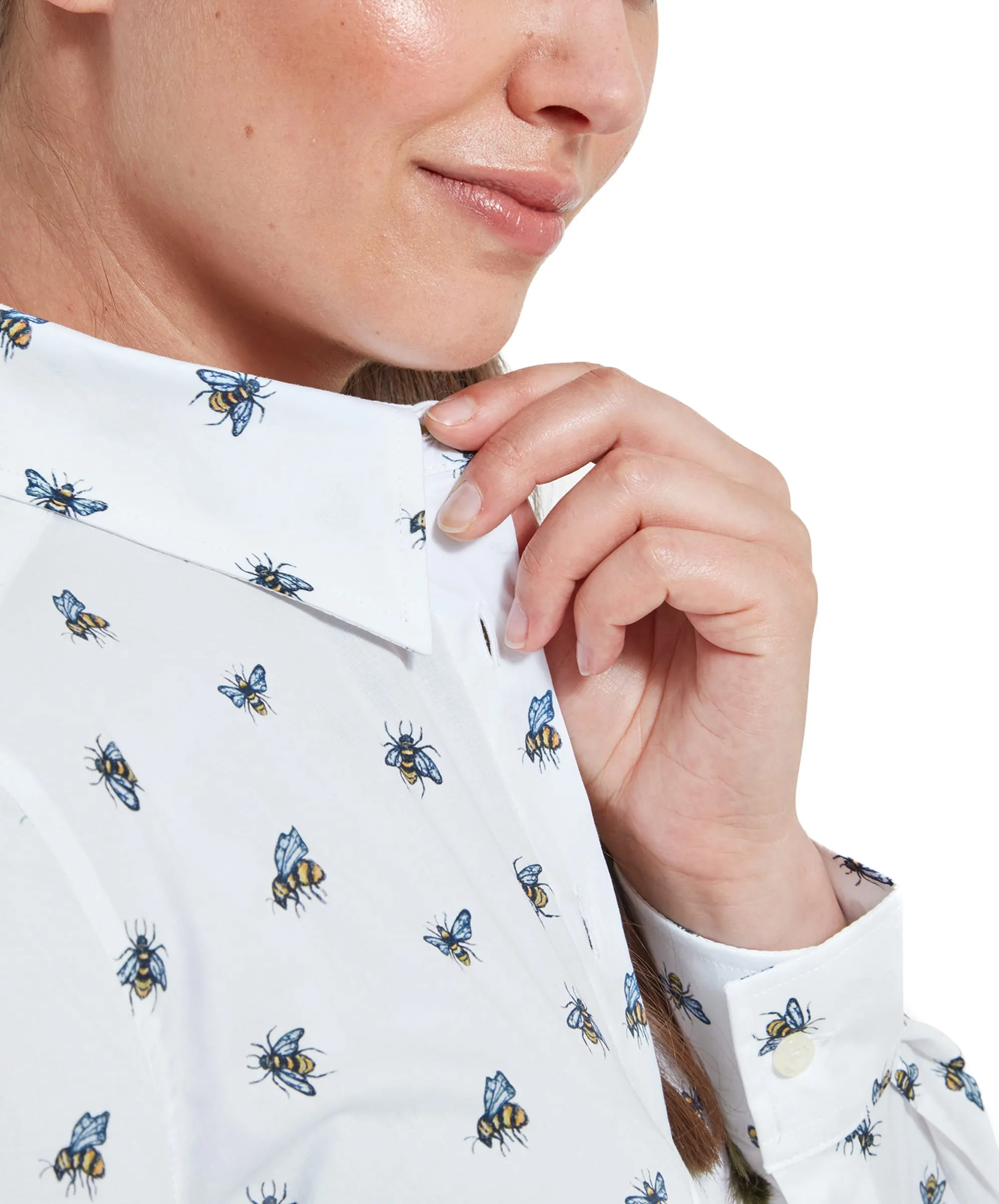 Norfolk Shirt - Bee Print