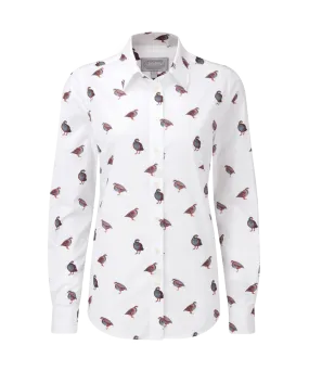 Norfolk Shirt - French Partridge Print