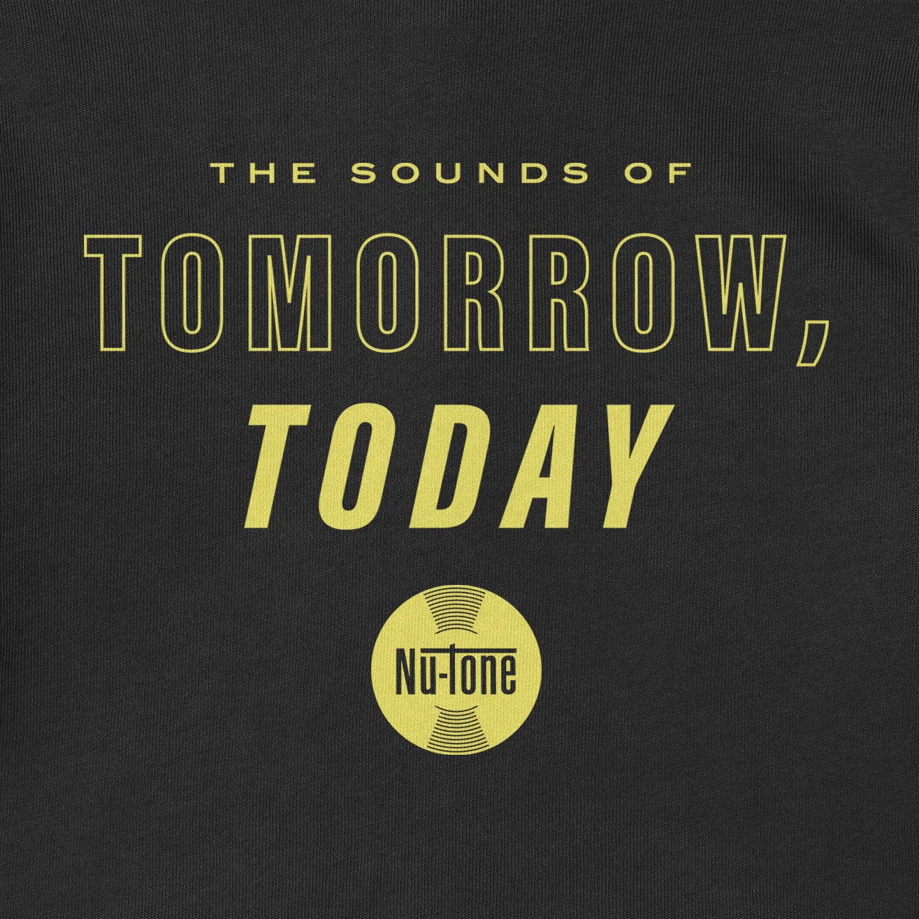 Nu-Tone "The Sounds of Tomorrow, Today" Fleece Pullover Hoodie