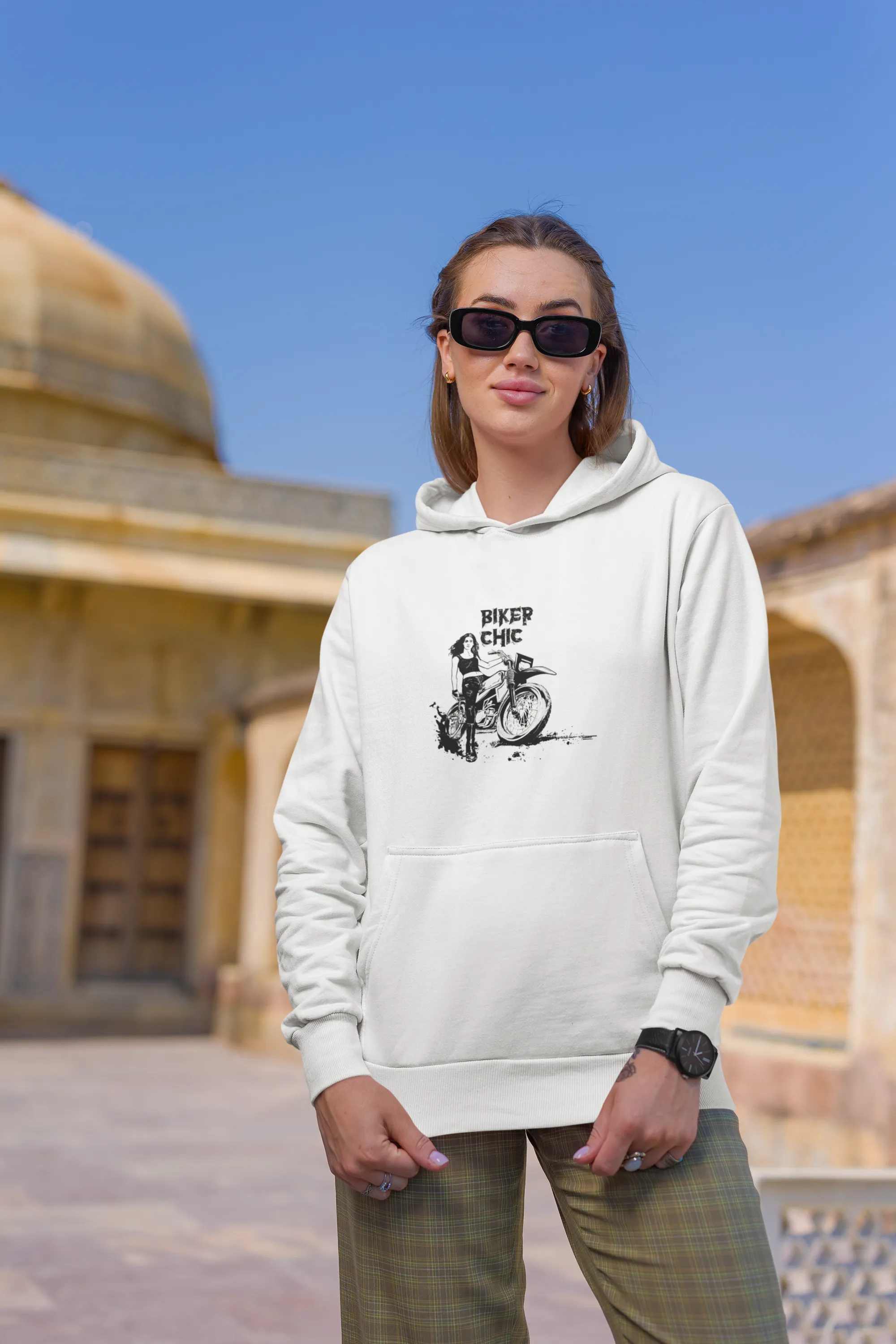 Official Ganapath Biker Chic Hoodie