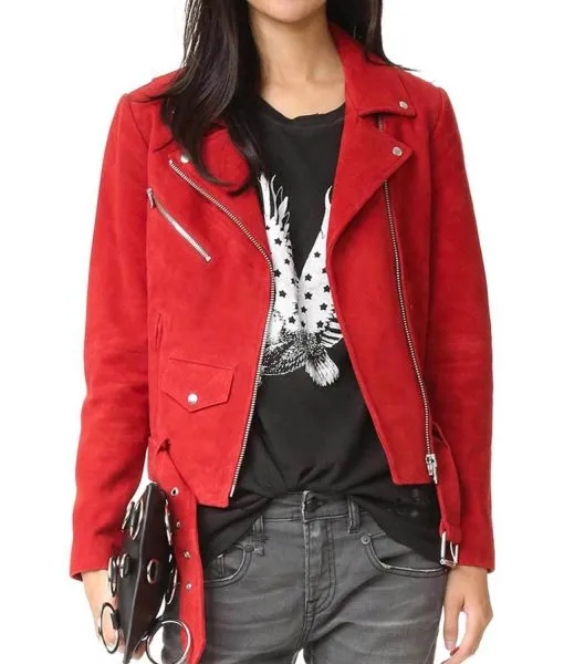 Once Upon A Time Jennifer Morrison Biker Jacket