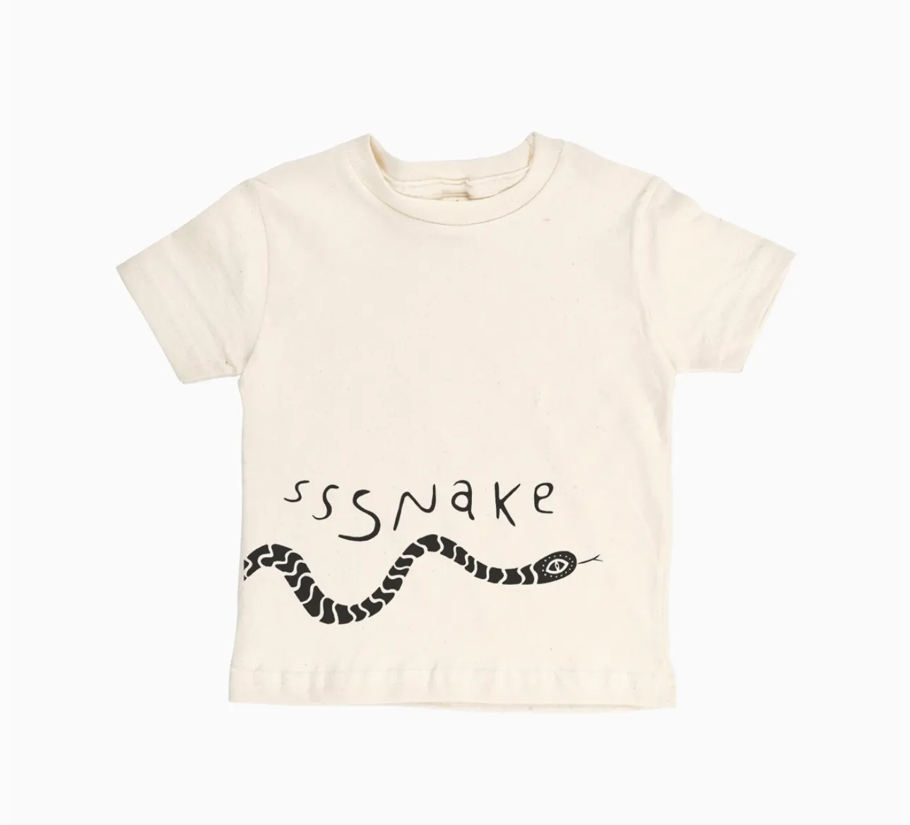 Organic T-Shirt - Black Sssnake