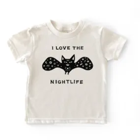 Organic T-Shirt - Natural Disco Bat