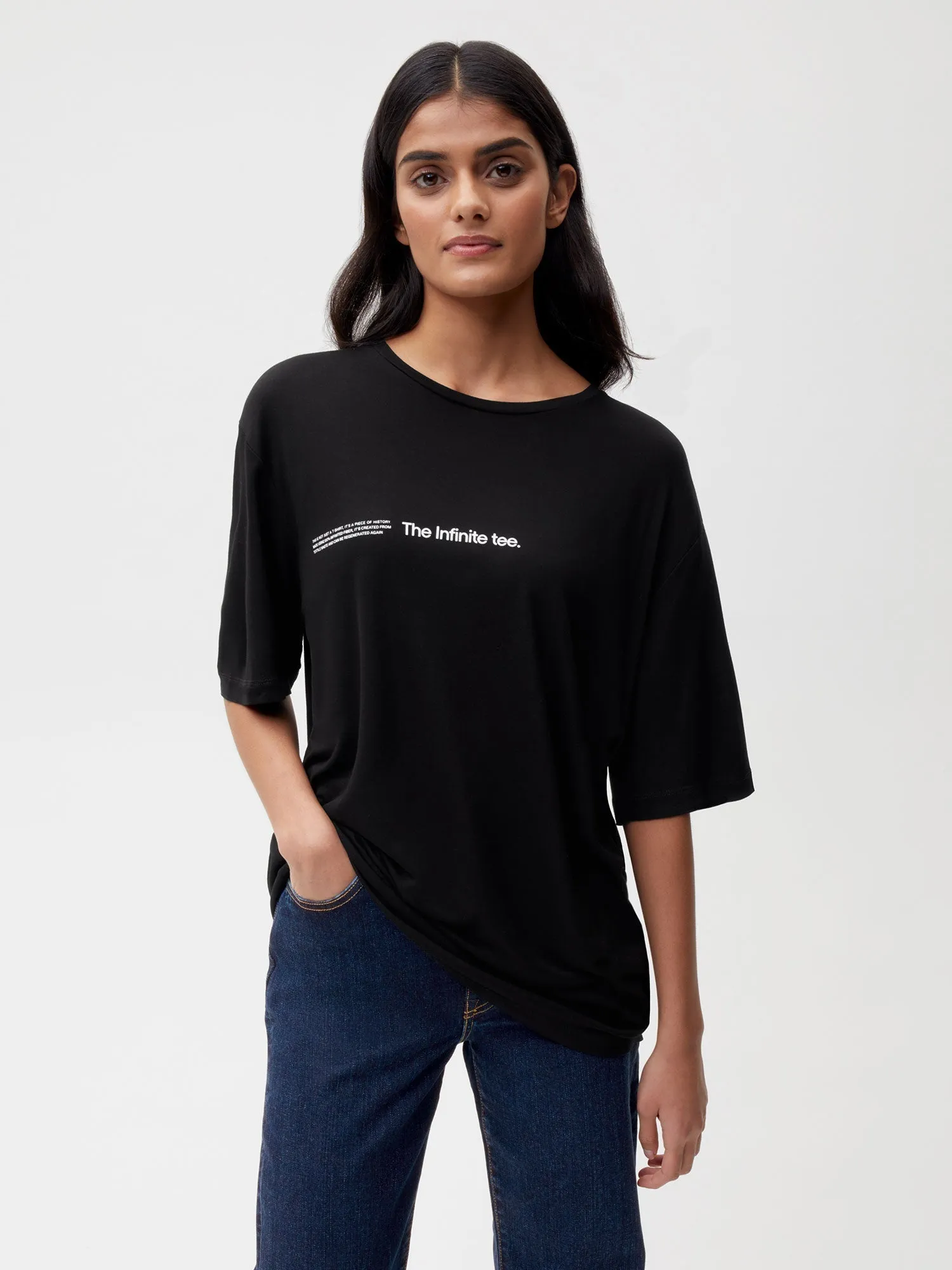 PANGAIA LAB Infinited Fiber T-shirt—black