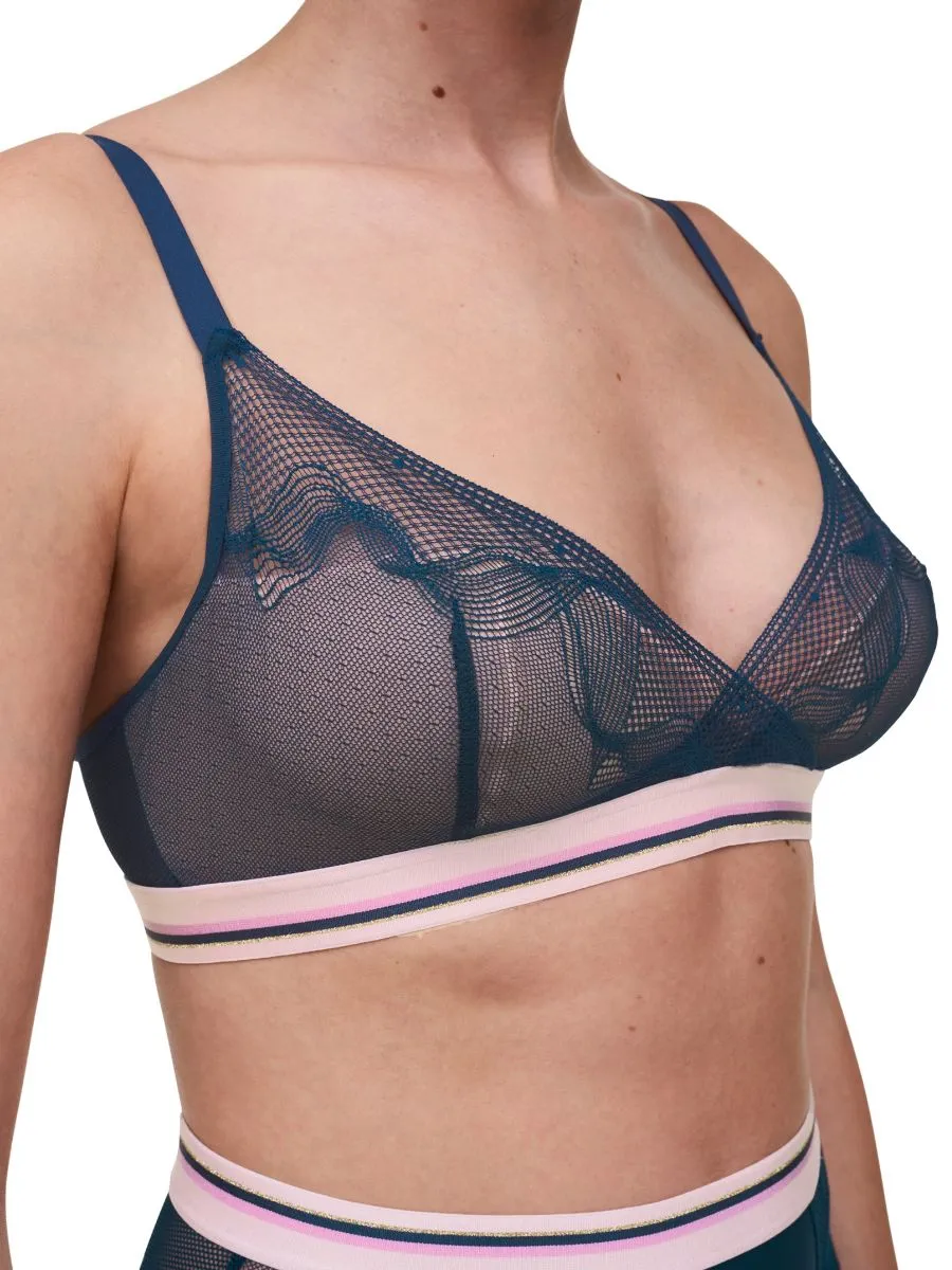 Paola Wirefree T-Shirt Bra - Intense Blue