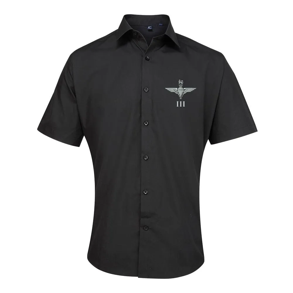 Parachute Regiment 3 PARA Embroidered Short Sleeve Oxford Shirt