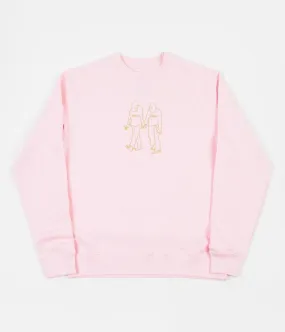 Paradise NYC Gonz Soulmates Crewneck Sweatshirt - Pink