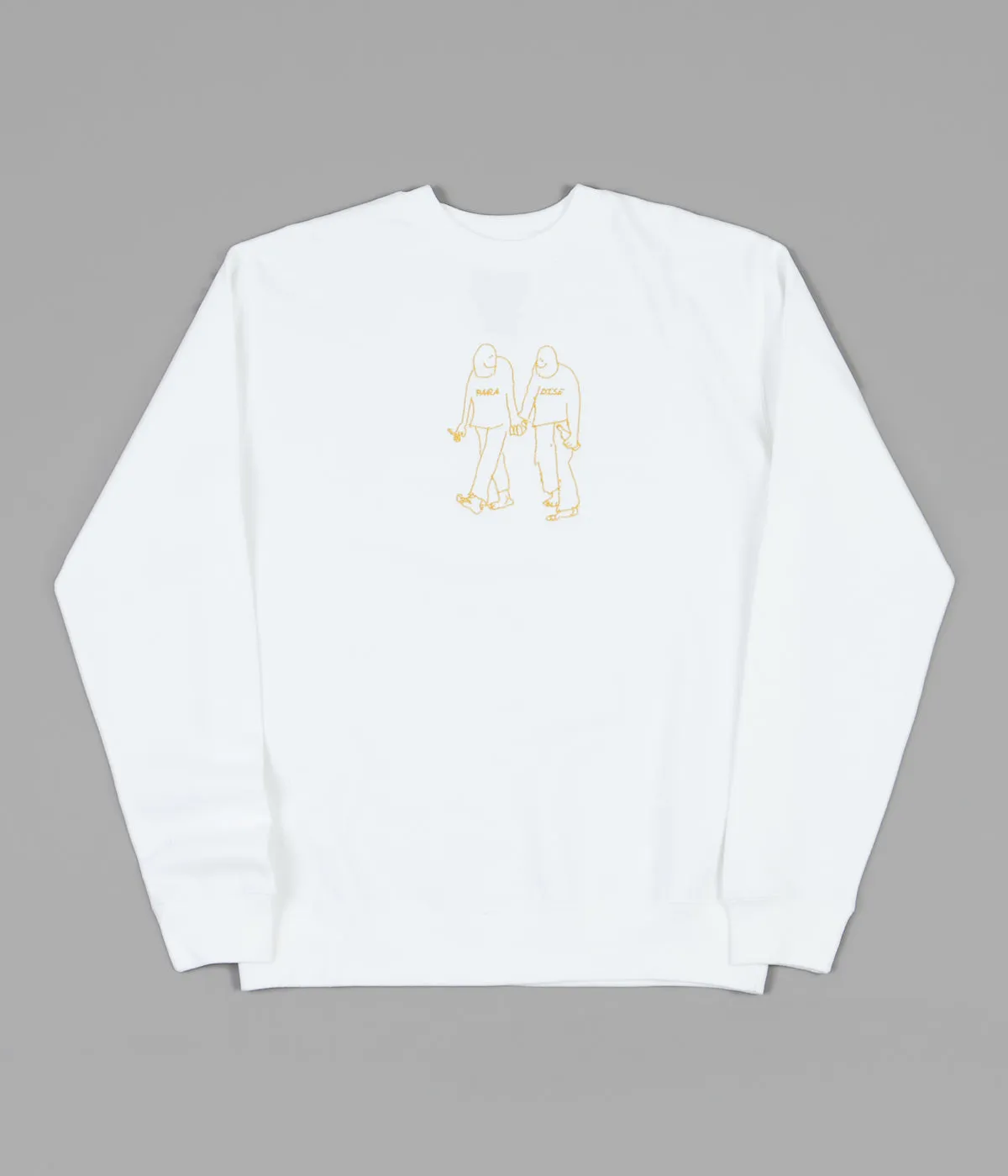 Paradise NYC Gonz Soulmates Crewneck Sweatshirt - White