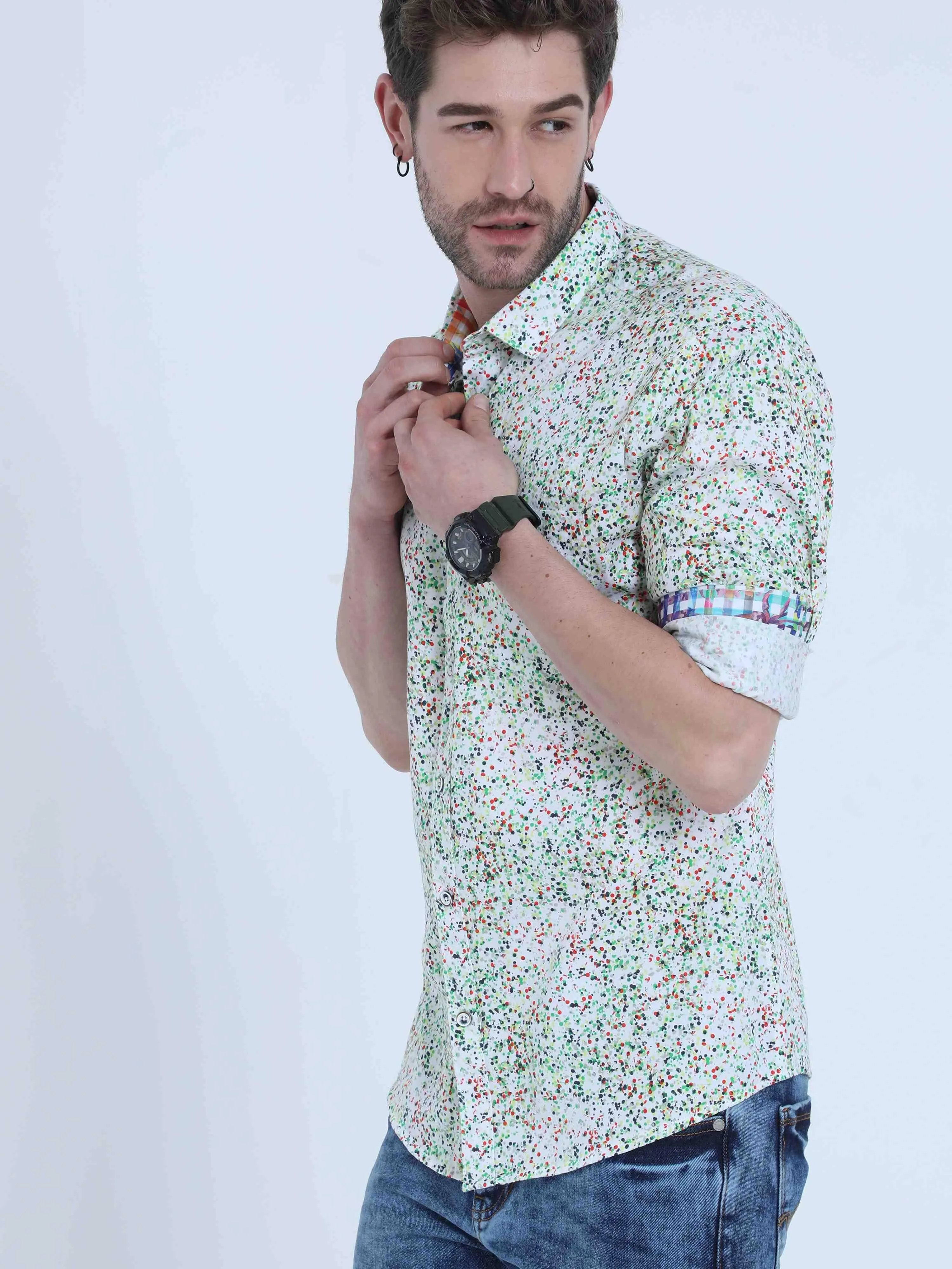 Philip Men's Printed Casual Shirts