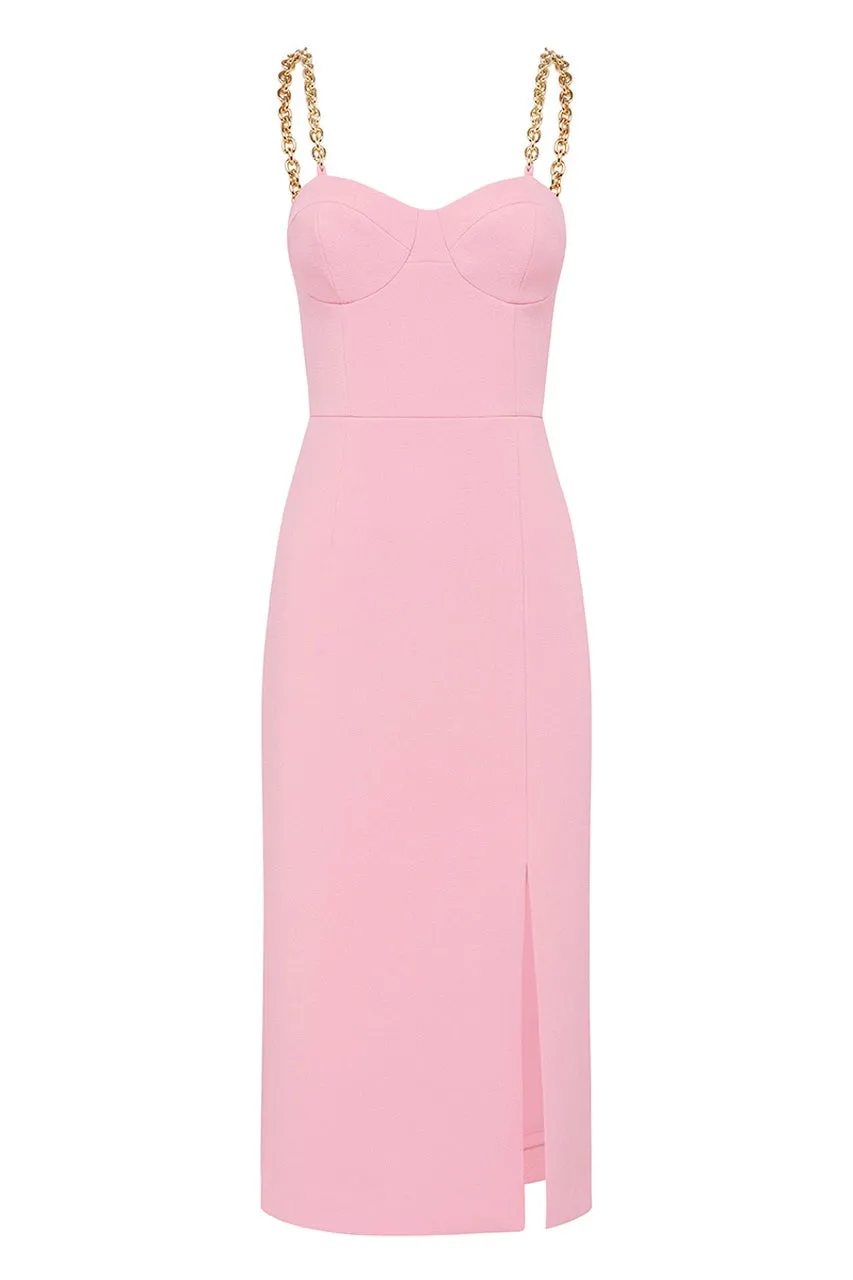 PIERSON MIDI DRESS PINK