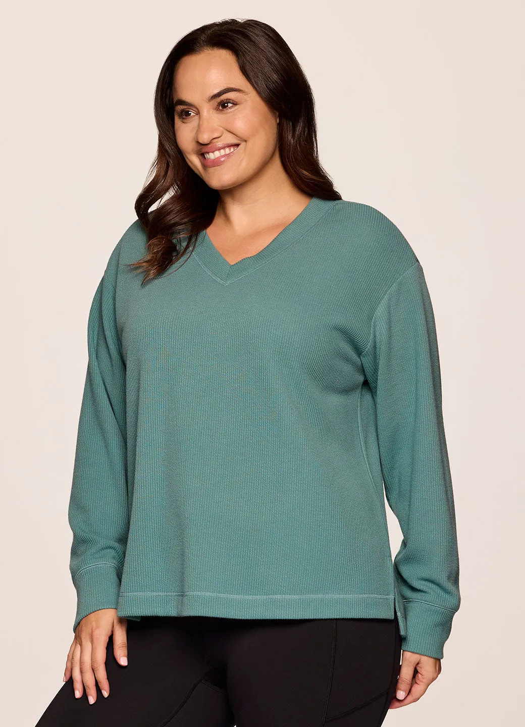 Plus Weekend Reset Pullover