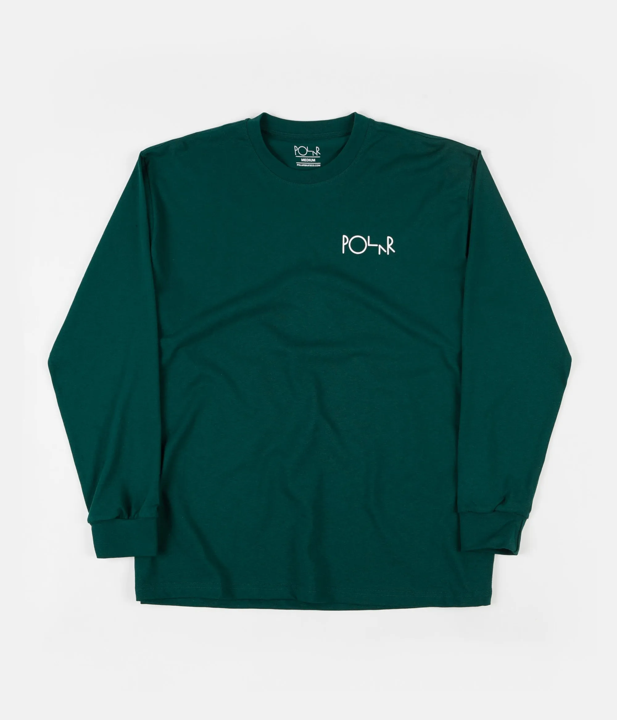 Polar Stroke Logo Long Sleeve T-Shirt - Dark Green