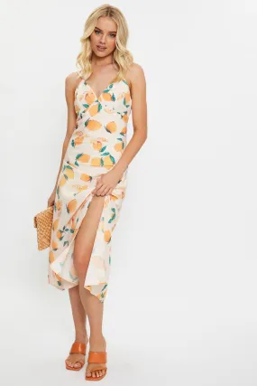 Print Slip Dress