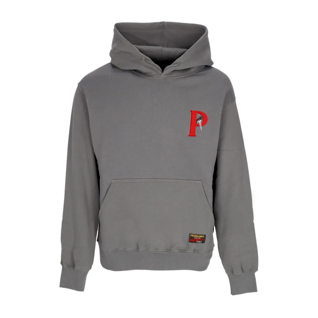 Propaganda Crime Hoodie - Grey