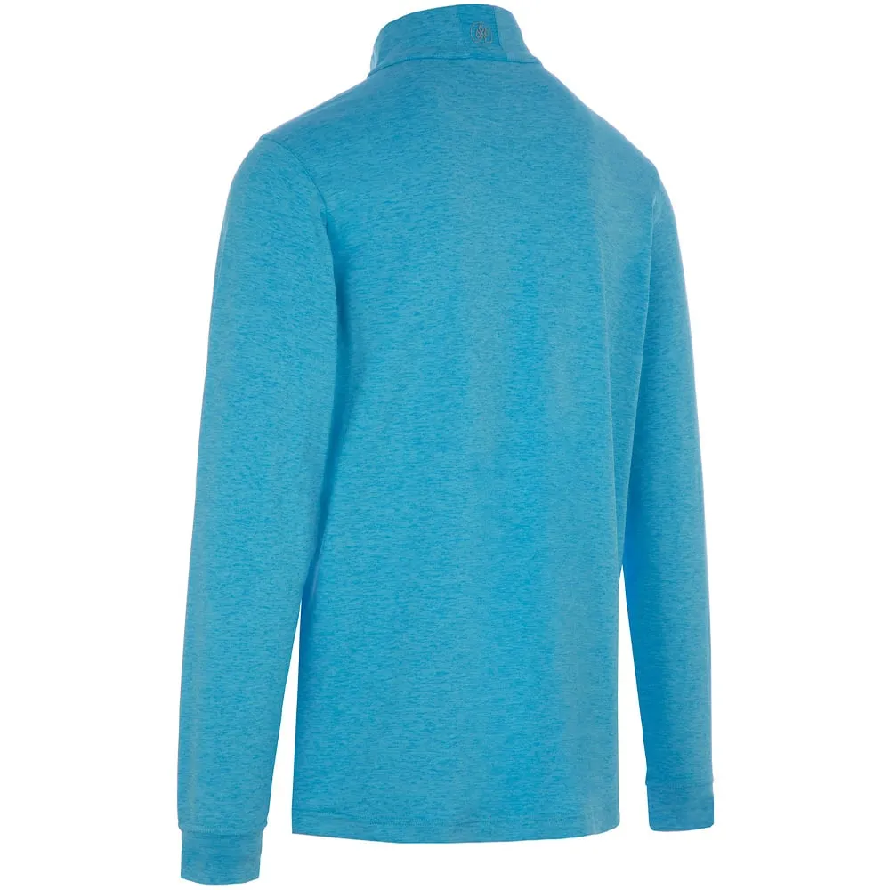 ProQuip Pro Tech Melange 1/2 Zip Pullover - Azure Blue