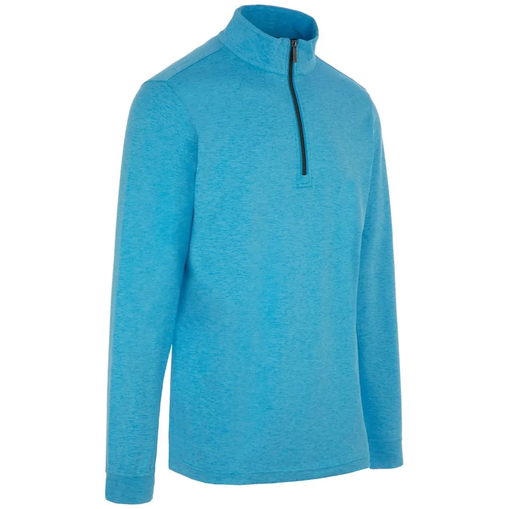 ProQuip Pro Tech Melange 1/2 Zip Pullover - Azure Blue